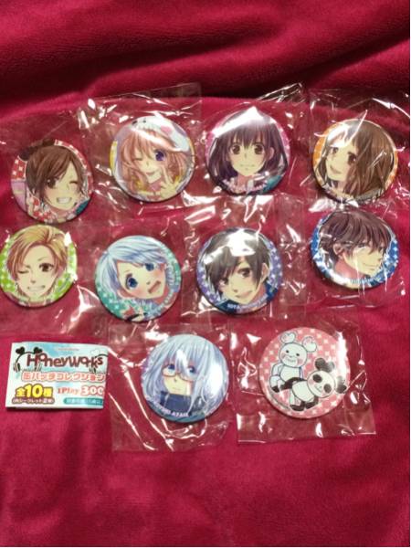 Honeyworks 缶バッチコレクション 全10種類コンプ 缶バッジ コミック アニメグッズ 売買されたオークション情報 Yahooの商品情報をアーカイブ公開 オークファン Aucfan Com