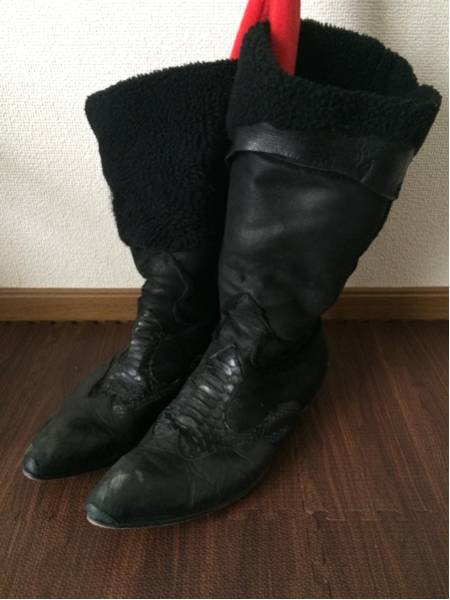 HIROMU TAKAHARA パイソン切り替えブーツ 42 Roen ロエン