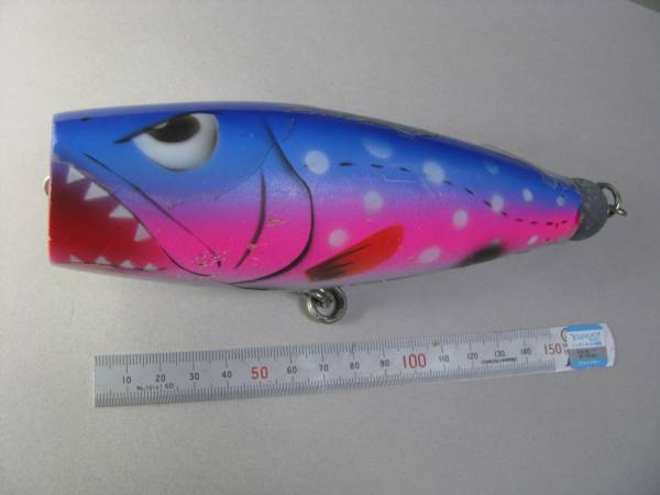  フィッシャーマン FISHERMAN CrazySwimmer170 ブルピン 切手可(トップウォーター)｜売買されたオークション情報、yahooの商品情報をアーカイブ公開 - オークファン 海水