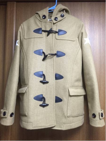 A BATHING APE BAPE ダッフルコート レディースS エイプ