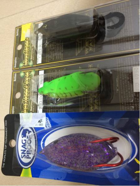ウィップラッシュファクトリー POR スナプル 雷魚 SODX COR(フロッグ