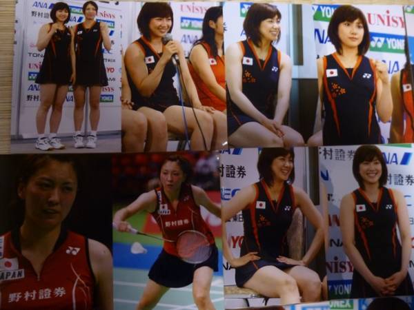 ☆オグシオ 小椋久美子 潮田玲子 トレカ ジャージトレカ☆ バドミントン元日本代表の小椋久美子さん（左）と潮田玲子 - スポニチ