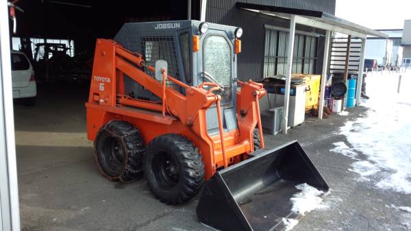 トヨタ ジョブサン6 SDK6 ボブキャット 除雪 中古(建設機械、重機 