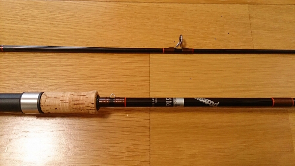 コータック　フレックスロッド1505M オールド Coatac コータック Flexrod 1516 オールド グラスロッド (2ピース