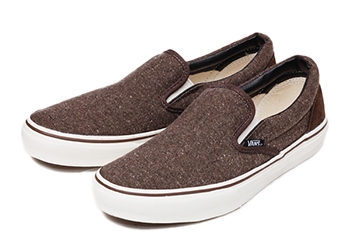VANS　限定Slip-on V98CL FLT 29cm DK/BROWN BEAMS