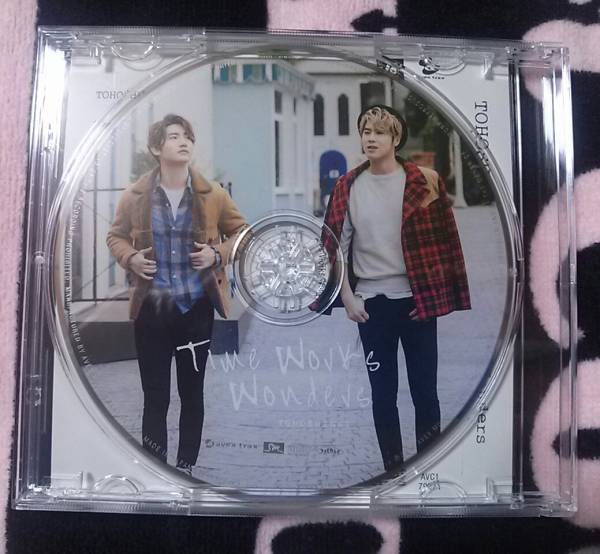 東方神起・Time Works Wondersジャケカ＜ユノ＞_3