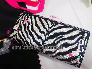 ThinkBee! シンクビー パンキッシュゼブラ 長財布 エコバッグ付 新品