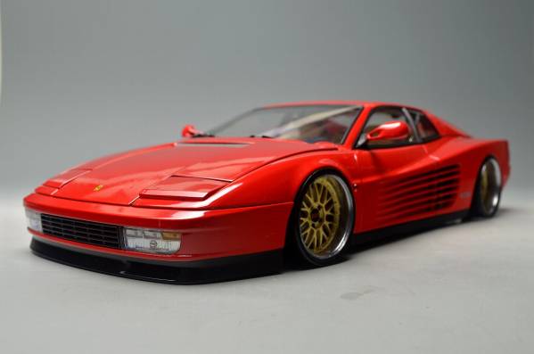 1/18 京商 フェラーリ テスタロッサ BBS-LM 改 カスタム(乗用車)｜売買