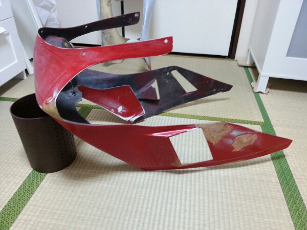 アルファーレーシング製 NS250/400耐久カウル CBR NSR VFR RVF