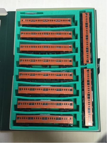 KATO Nゲージ 201系(中央線色)10両編成【中古】