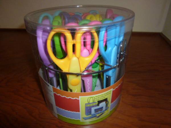 即決！クラフトハサミ１２本 工作用はさみ 切り口12種類！！_2