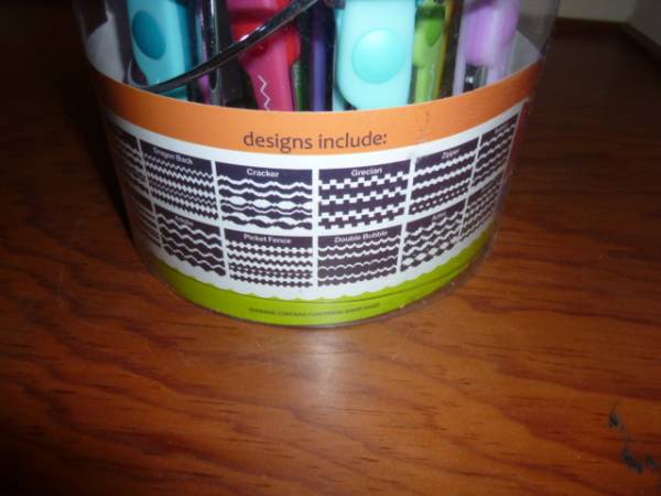 即決！クラフトハサミ１２本 工作用はさみ 切り口12種類！！_3