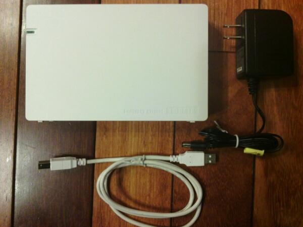 I-O DATA USB-HDD HDCA-U1.0CW (中古)_1