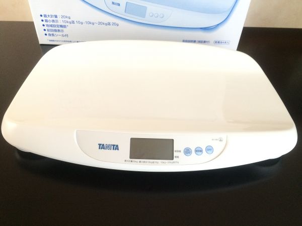 美品 タニタ デジタルベビースケール/10g単位 BD-586