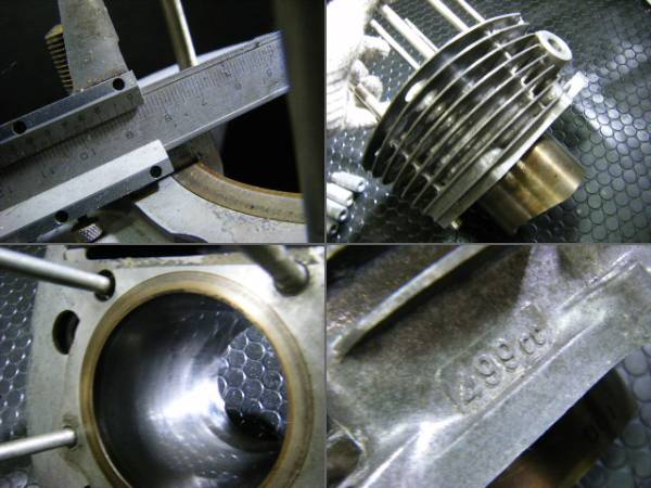 SR500 シリンダー ピストン 刻印 499cc (検 SR400 エンジン 2J2