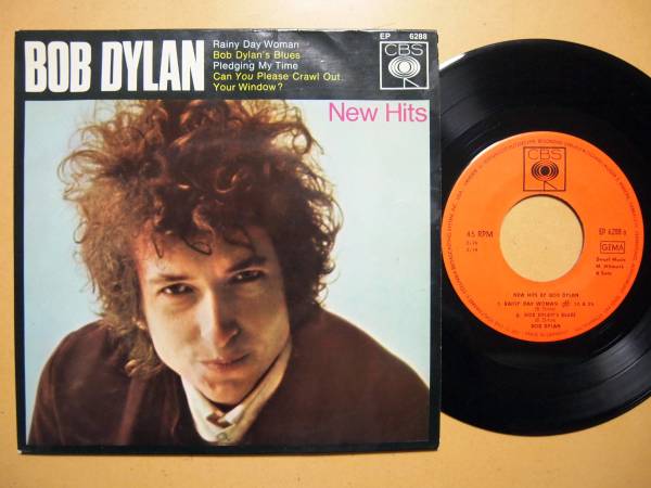 New Hits By Bob Dylan★独 Orig.Rare EP!!
