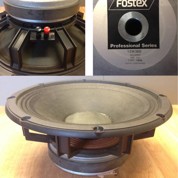 フォステクス スピーカー　ＰＡ用ウーハー　１２Ｗ３６０　１個_3