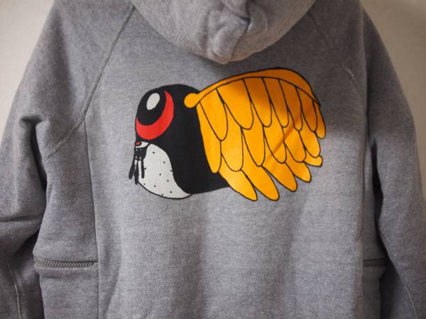 佐々木希着 SUNSEA×SKOLOCT 壊れパーカー グレー 新品(ジャンパー