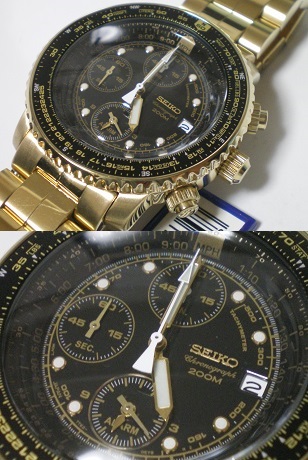 SEIKO セイコー パイロットクロノグラフ SNA414P1 展示未使用品 【公式