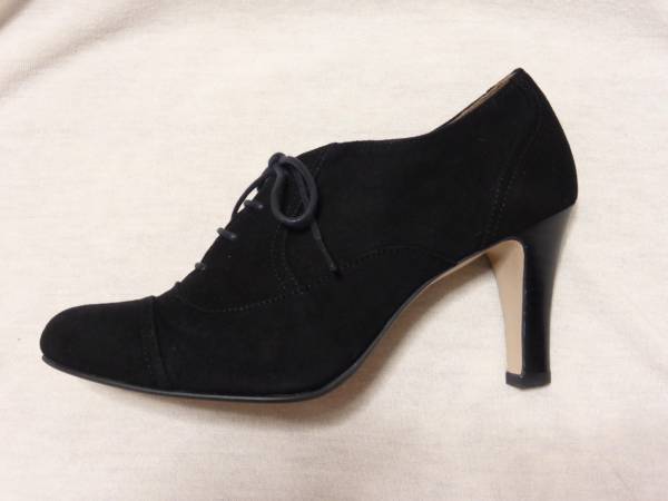 送料込【セブントゥエルブサーティ】ブラックブーティ37/24.5