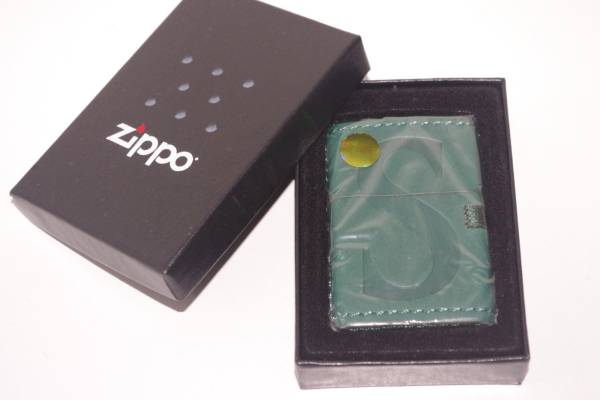 即決/Zippo/ジッポ/ライター/セブンスター/メンソール/革巻/レザー/限定/非売品/箱付/未使用/新品