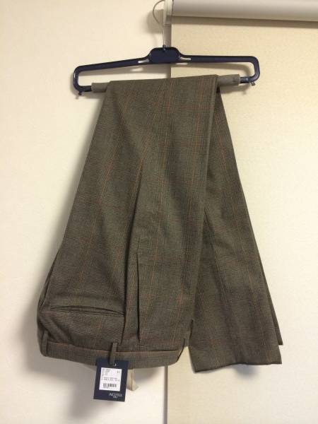 incotex 44 ブラウンチェック　コットン　1AG030 / PT01