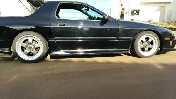 パナスポーツG7 PCD114.3 17インチ パナスポーツG7 FC3S RX-7 17インチ PCD114.3 5H 8.5j 9j OFF43