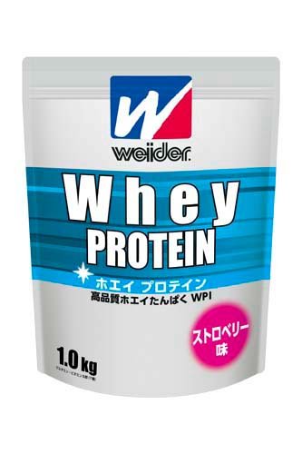 新品ウイダーホエイプロテインストロベリー味1.0kg1円スタート