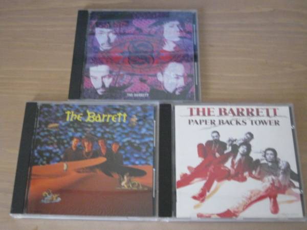 ★THE BARRETT★CD3枚※送料無料はにかみ・沙漠・ザバレット