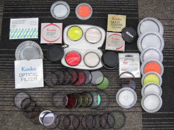カメラ祭 キャノン Kenko ミノルタ 他 フィルター おまとめ