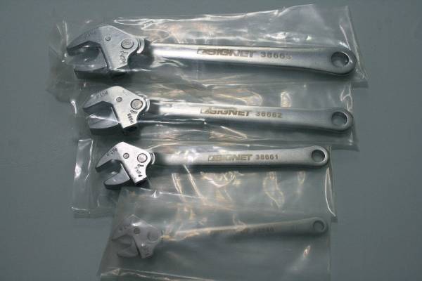 SIGNET 新型 モンキーレンチ 阿修羅 4本 新品未使用 シグネット 