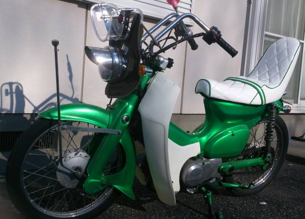旧車會カスタムスーパーカブ☆モンキーゴリラダックスシャリー(50cc