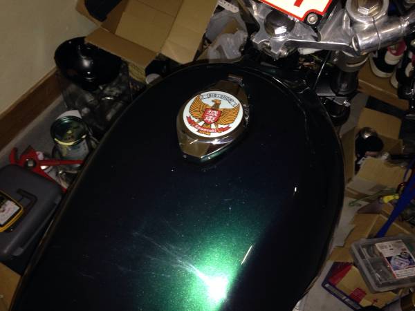 カワサキ KH250 KH400 三和 タイプ FRP ビックタンク 新品 【公式通販】