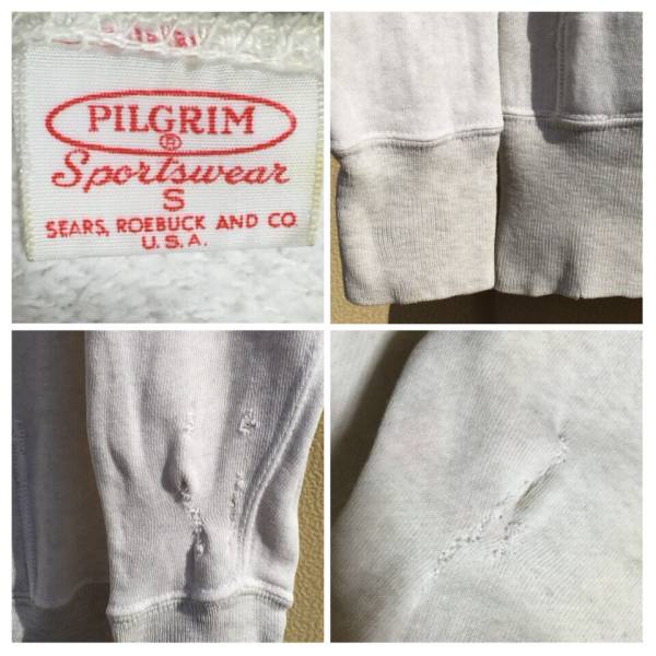 50s~60s PILGRIMピルグリム スウェットパーカー プルオーバー  