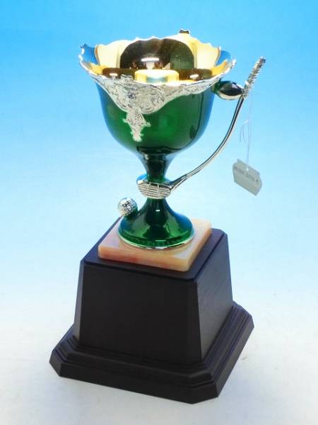 B637★　超破格■V-Shika ゴルフ 表彰 トロフィ 記念品/NO2033A