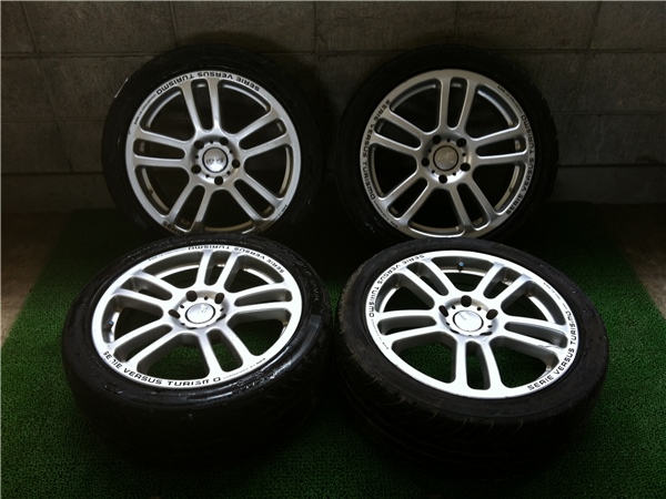 RAYS VESTA 17X7JJ 5穴 夏タイヤ付 アルファード20系等に 売切!!