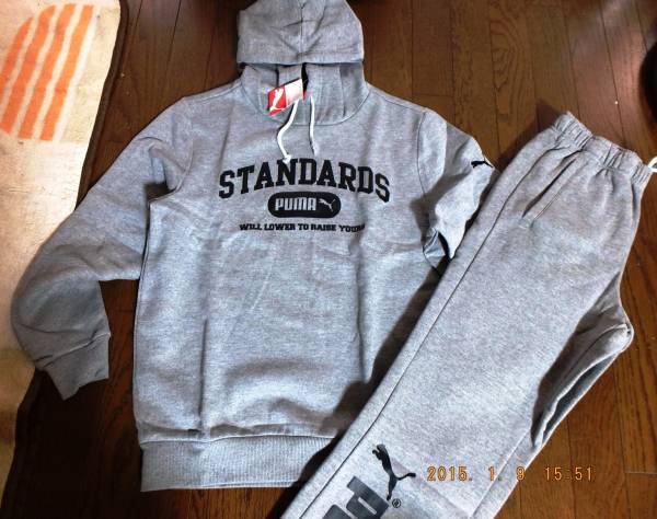 ★☆PUMA プーマ 裏起毛 メンズ スウェット上下 M☆★