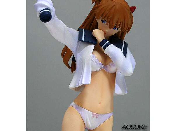 ★エヴァンゲリオン アスカ “制服着替え” リペ改造/レイ マリ