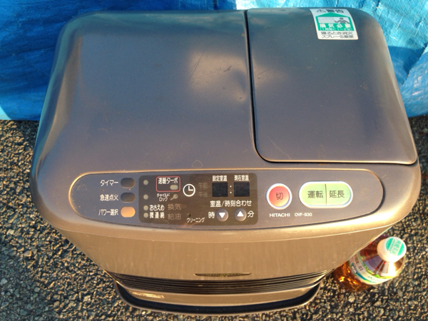 HITACHI 日立 石油ファンヒーターOVF-B30 HITACHI ファンヒーター OVF-B30 速暖ターボ おさえめ微連続、他(石油