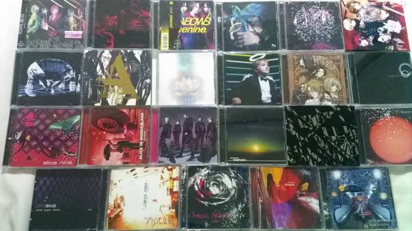 送料無料！！】即決/アリス九號./Alice Nine/アルバム＆シングルCD23枚