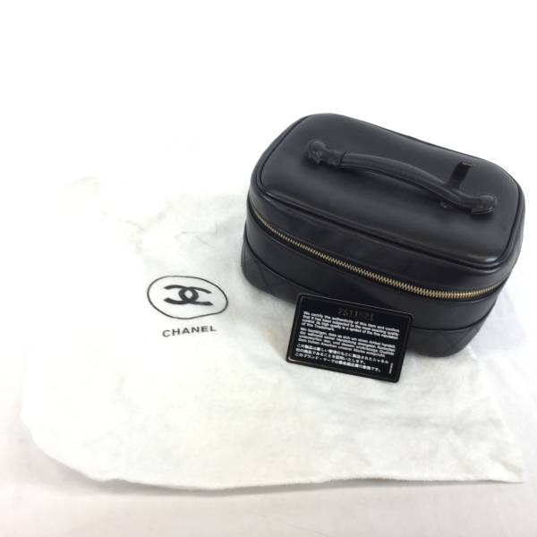 ★シャネル/牛革/ハンドバッグ/箱・収納袋付き