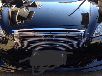 ckv36 マークレスグリル、リアディフューザーセットv36クーペ(セット 
