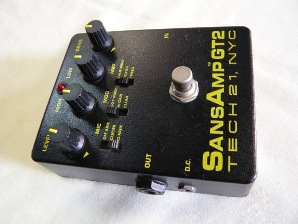 楽器・機材 SansAmp GT2 名機 サンズアンプ TECH 21 NYC エフェクター