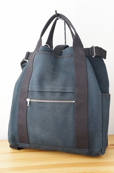 ○A.P.C アーペーセー 2WAY リュック バッグ 紺 C18
