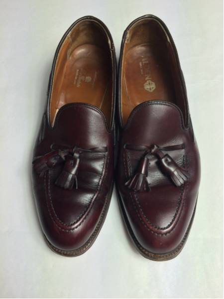 ◆ALDEN◆オールデン◆タッセルローファー◆8B/D◆旧ロゴ