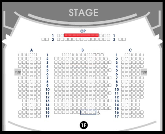 OP区 1列★3/7★SUPER JUNIOR リョウク★AGATHA★2連席