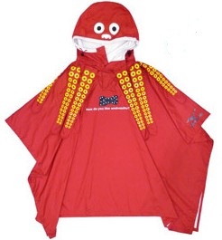 水曜どうでしょう ミズノ タコ星人ポンチョ(タレントグッズ)｜売買され