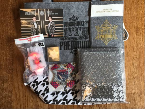 東方神起 WITH 3/14京セラ プレミアムグッズ おまけ_1