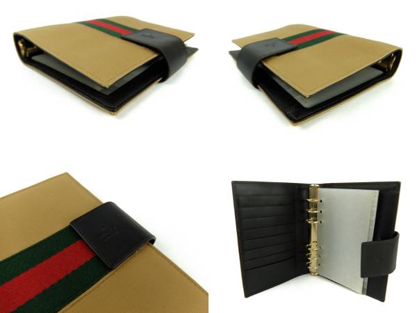 GUCCI グッチ シェリーライン 手帳カバー 大サイズ 【公式通販】