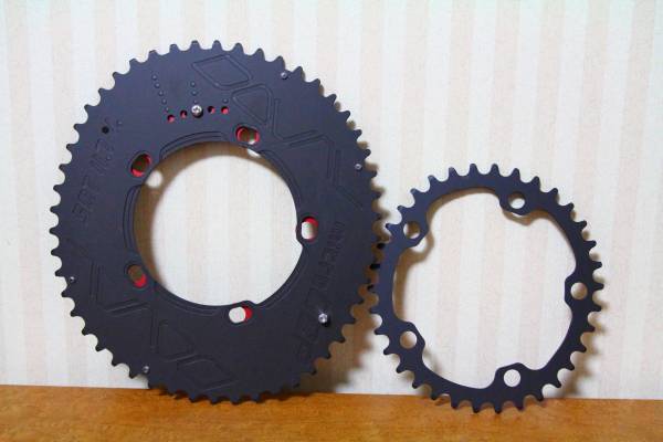 新品 DOVAL AERO 二重楕円 50・34Tセット シマノ１０速 送料無料